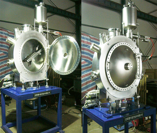 沈阳慧宇真空为中国科学院近代物理所研制的ADS颗粒流靶真空型热移除测试装置