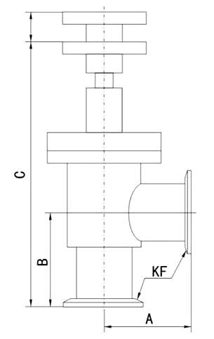 CD-J真空角阀